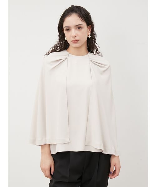 コサージュブラウステーパードパンツSET 5cm 予めご了承ください 総丈 ウエスト ヒップ 股上 2cm 股下 わたり幅 裾幅