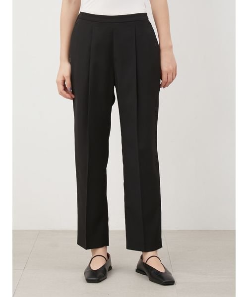 コサージュブラウステーパードパンツSET 5cm 予めご了承ください 総丈 ウエスト ヒップ 股上 2cm 股下 わたり幅 裾幅