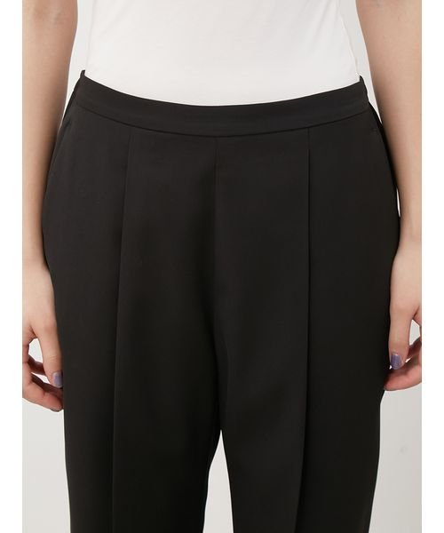 コサージュブラウステーパードパンツSET 5cm 予めご了承ください 総丈 ウエスト ヒップ 股上 2cm 股下 わたり幅 裾幅