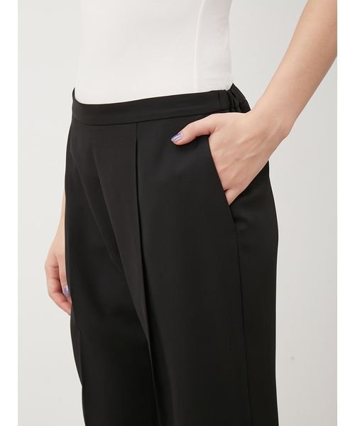 コサージュブラウステーパードパンツSET 5cm 予めご了承ください 総丈 ウエスト ヒップ 股上 2cm 股下 わたり幅 裾幅