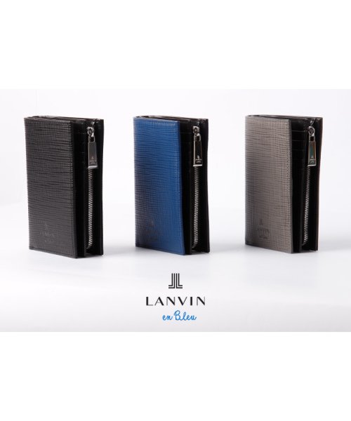 LANVIN(ランバン)/ランバンオンブルー ゼブダ ミドル財布  二つ折り財布 本革 LANVIN en Bleu Zebda 529615/img02