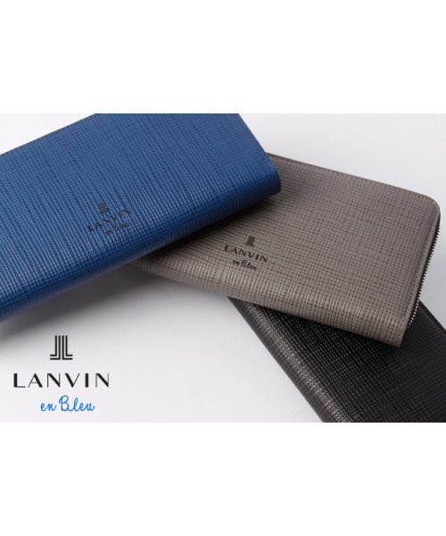 LANVIN(ランバン)/ランバンオンブルー 財布 長財布 メンズ レディース ブランド ラウンドファスナー レザー 本革 大容量 LANVIN en Bleu 529617/img02