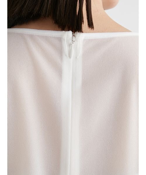 バックリボンブラウス 予めご了承ください