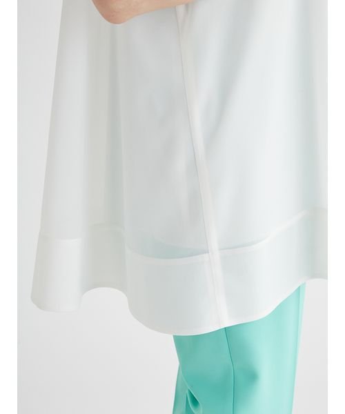 バックリボンブラウス 予めご了承ください