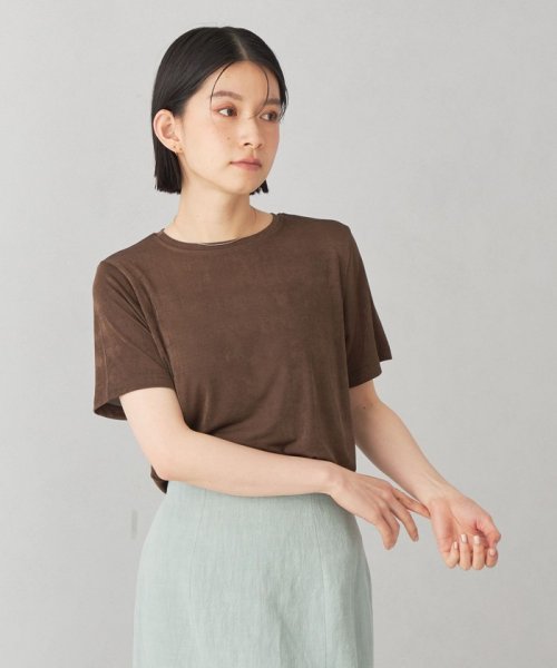 EMMEL REFINES(エメル リファインズ)/＜EMMEL REFINES＞EM シャイニー トロミ Tシャツ/img07