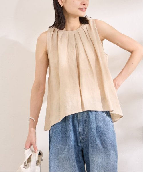 JOURNAL STANDARD(ジャーナルスタンダード)/【TheLoom/ザ ルーム】VLINEN PLEATED TOP TL16UO－WH06/img02