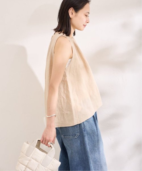 JOURNAL STANDARD(ジャーナルスタンダード)/【TheLoom/ザ ルーム】VLINEN PLEATED TOP TL16UO－WH06/img03