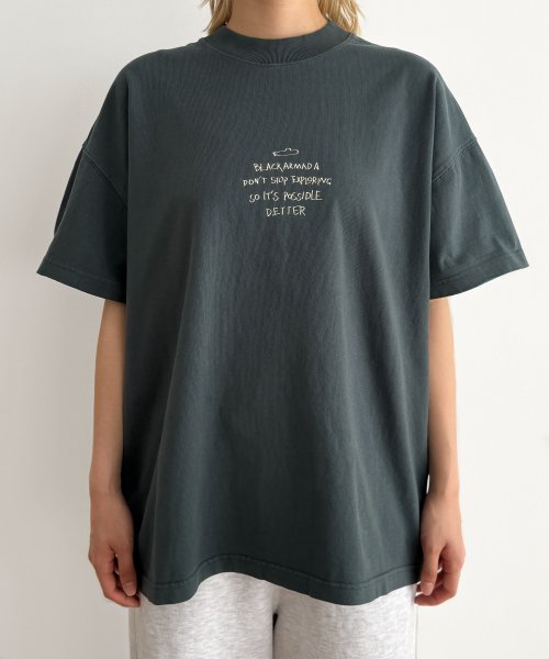 CANAL JEAN(キャナルジーン)/BLACK ARMADA(ブラックアルマダ) "BLACK ARMADA"ロゴ半袖Tシャツ/img12