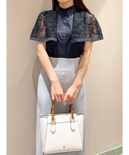 レースケープブラウス 予めご了承ください