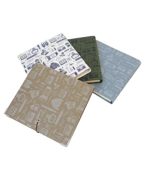 cinemacollection(シネマコレクション)/eric x kleid 方眼ノート String－tie notebook Kraft 新日本カレンダー おしゃれ文具 ビジネス グッズ /img01