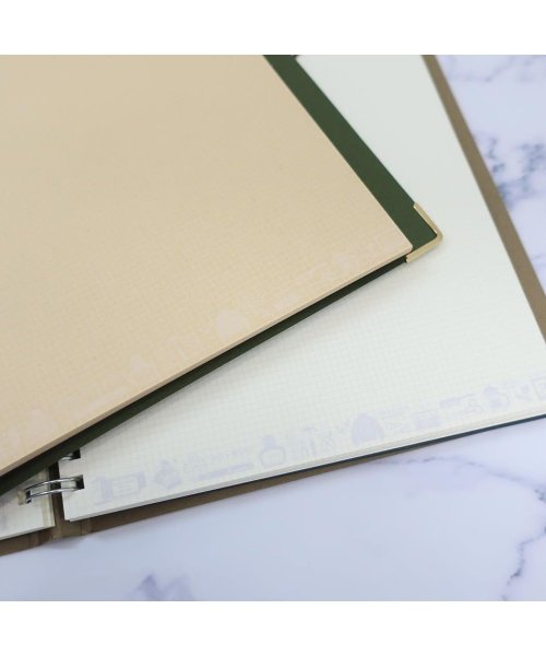 cinemacollection(シネマコレクション)/eric x kleid 方眼ノート String－tie notebook Kraft 新日本カレンダー おしゃれ文具 ビジネス グッズ /img04