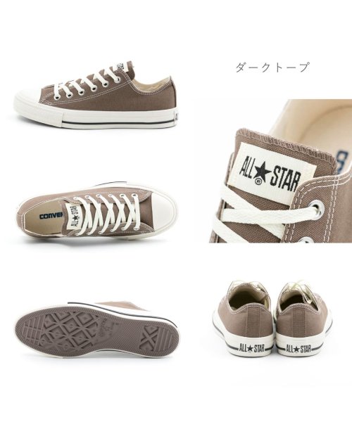 CONVERSE(コンバース)/コンバース CONVERSE レディース スニーカー オールスター ウォッシュドキャンバス OX ローカット CO－ASWSDCVOX/img06