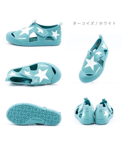 CONVERSE(CONVERSE)/コンバース CONVERSE ジュニア 子供 男の子 女の子 サンダル キッズ CVスター サンダル 水遊び 水陸両用 CO－KIDSCVSSD/img07