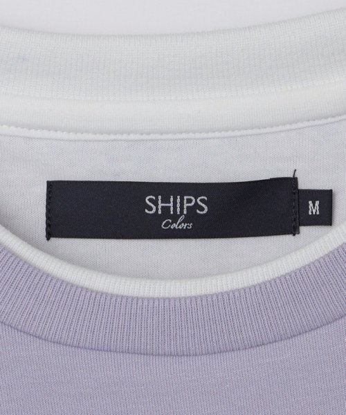 SHIPS Colors  MEN(シップスカラーズ　メン)/SHIPS Colors:〈洗濯機可能〉フェイクレイヤード クルーネック ショートスリーブ/img08