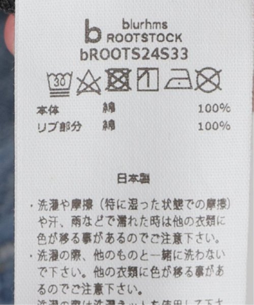 JOURNAL STANDARD(ジャーナルスタンダード)/【blurhms ROOTSTOCK】NOISE ROCK PRINT TEE BROOTSTS24S33A/img13