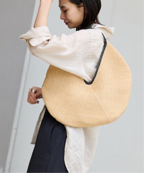 【arron/アロン】 RAFIA サークルBAG BO228 arron/アロン