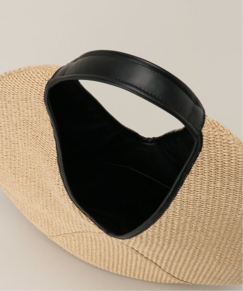 【arron/アロン】 RAFIA サークルBAG BO228 arron/アロン