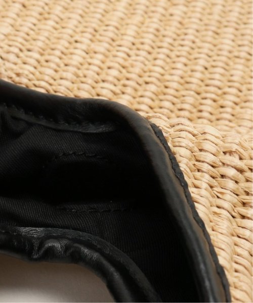 【arron/アロン】 RAFIA サークルBAG BO228 arron/アロン