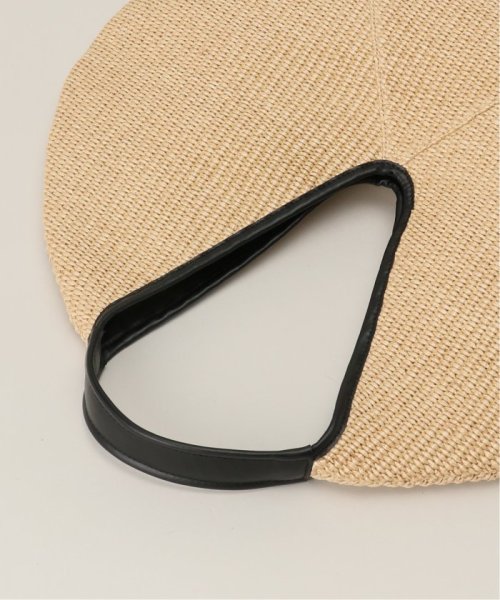 【arron/アロン】 RAFIA サークルBAG BO228 arron/アロン