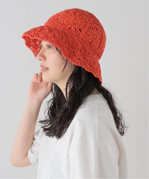 U by Spick&Span(ユーバイ　スピック＆スパン)/【WYETH/ワイエス】 Camille Straw Bucket Hat/img11