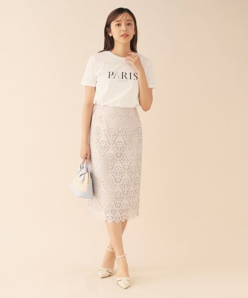 index(インデックス)/PARISパール調デザインTシャツ【洗濯機洗い可】/img03