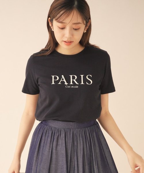 index(インデックス)/PARISパール調デザインTシャツ【洗濯機洗い可】/img09