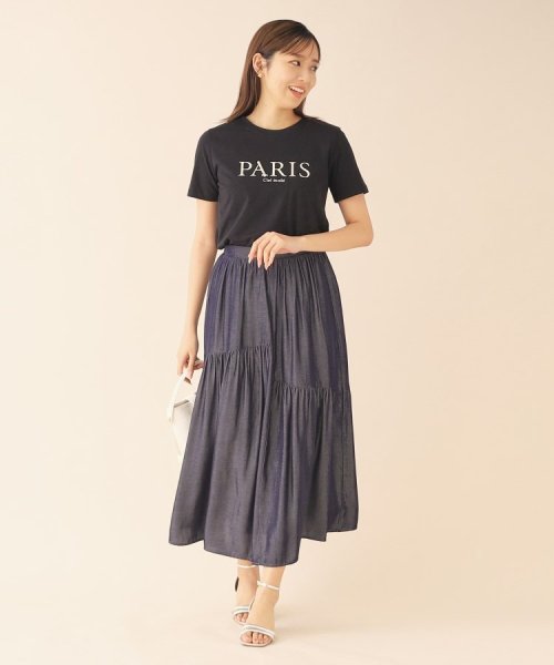 index(インデックス)/PARISパール調デザインTシャツ【洗濯機洗い可】/img10