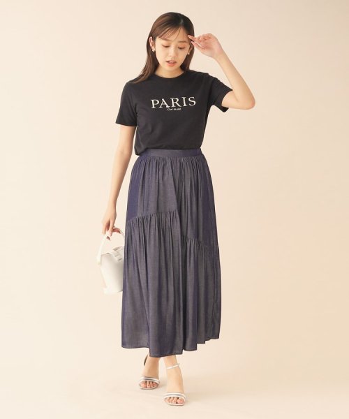 index(インデックス)/PARISパール調デザインTシャツ【洗濯機洗い可】/img11