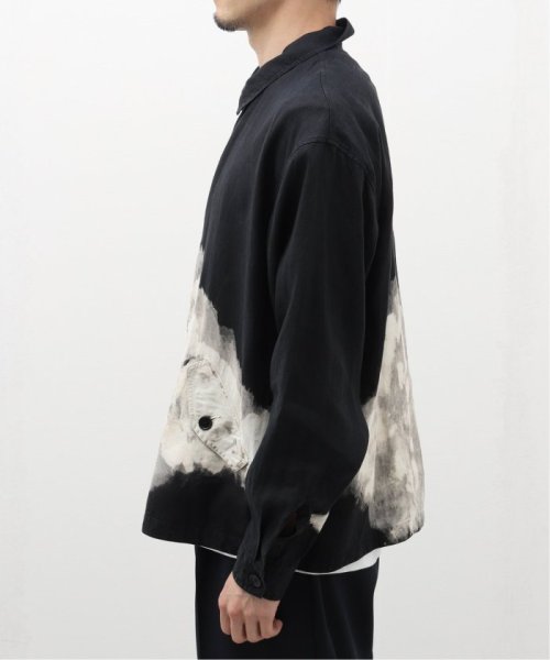 MARKAWARE (マーカウェア) SPORTS JACKET CLOUDY BLEACHING A24A－16BL11C MARKAWARE マーカウェア 日々のスタイリングに変化を与えます