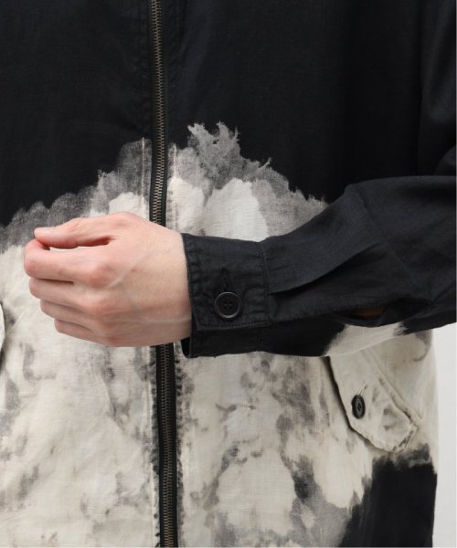 MARKAWARE (マーカウェア) SPORTS JACKET CLOUDY BLEACHING A24A－16BL11C MARKAWARE マーカウェア 日々のスタイリングに変化を与えます