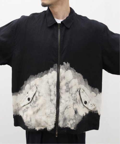 MARKAWARE (マーカウェア) SPORTS JACKET CLOUDY BLEACHING A24A－16BL11C MARKAWARE マーカウェア 日々のスタイリングに変化を与えます