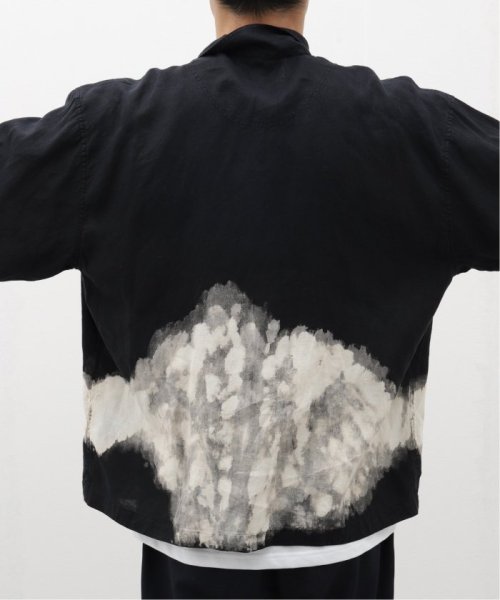 MARKAWARE (マーカウェア) SPORTS JACKET CLOUDY BLEACHING A24A－16BL11C MARKAWARE マーカウェア 日々のスタイリングに変化を与えます