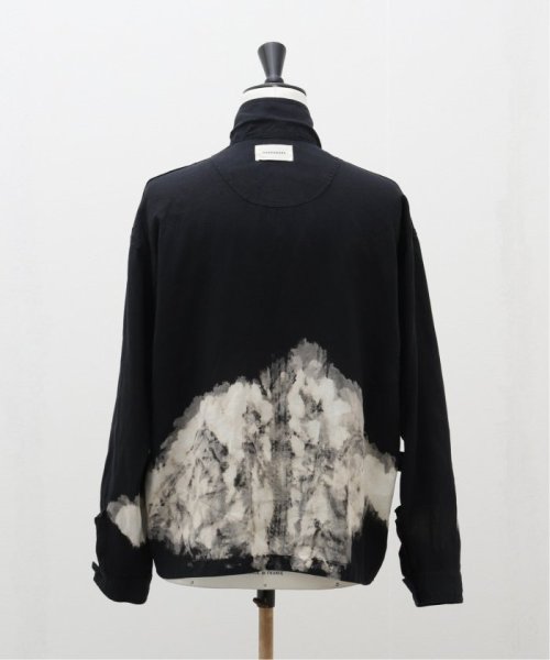 MARKAWARE (マーカウェア) SPORTS JACKET CLOUDY BLEACHING A24A－16BL11C MARKAWARE マーカウェア 日々のスタイリングに変化を与えます