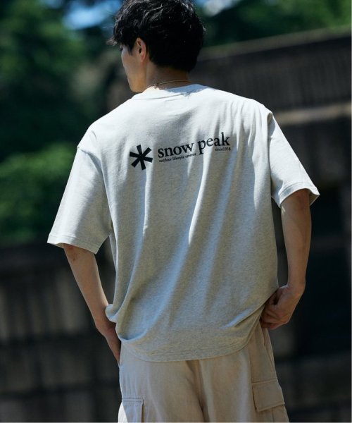 JOURNAL STANDARD relume Men's(ジャーナルスタンダード　レリューム　メンズ)/《追加予約》SNOWPEAK / スノーピーク 別注 ロゴプリント Tシャツ/img29