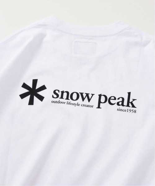 JOURNAL STANDARD relume Men's(ジャーナルスタンダード　レリューム　メンズ)/《追加予約》SNOWPEAK / スノーピーク 別注 ロゴプリント Tシャツ/img44