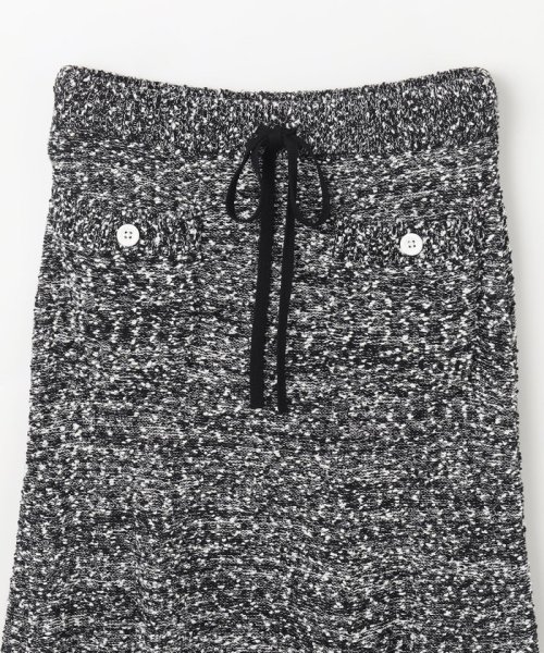 【セットアップ対応商品】ネップツイードニットスカート 