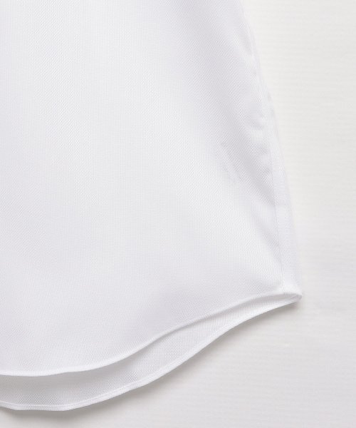 D'URBAN(ダーバン)/ホワイトバスケットドレスシャツ　(スナップダウン)/img04