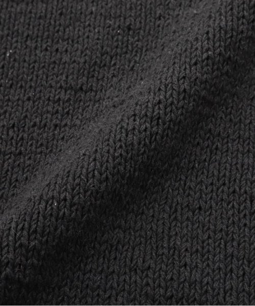 BEAVER(ビーバー)/MacMahon Knitting Mills CrewNeck Knit－Black Flower/img10