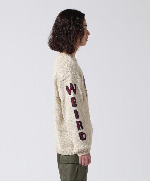 BEAVER(ビーバー)/MacMahon Knitting Mills  Crew Neck Knit－Mushroom/img04