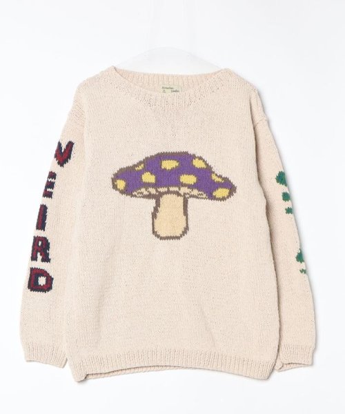 BEAVER(ビーバー)/MacMahon Knitting Mills  Crew Neck Knit－Mushroom/img09