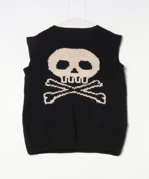 BEAVER(ビーバー)/MacMahon Knitting Mills CrewNeck Vest Pocket－Skull/img10
