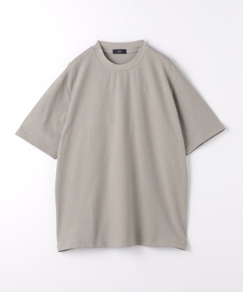 green label relaxing(グリーンレーベルリラクシング)/＜gim＞24s リンクス チェック クルーネック Tシャツ －吸水速乾－/img13