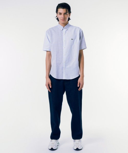 LACOSTE Mens(ラコステ　メンズ)/コットンリネンボーダーシャツ/img15