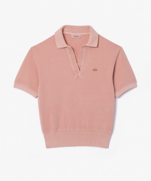 LACOSTE(ラコステ)/オーガニックコットン ナチュラルダイスキッパーネックポロシャツ/img03