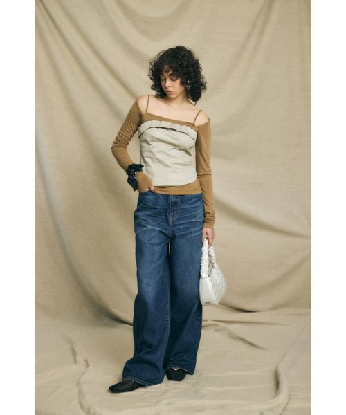 moussy(マウジー)/LOW CROTCH BAGGY/img19