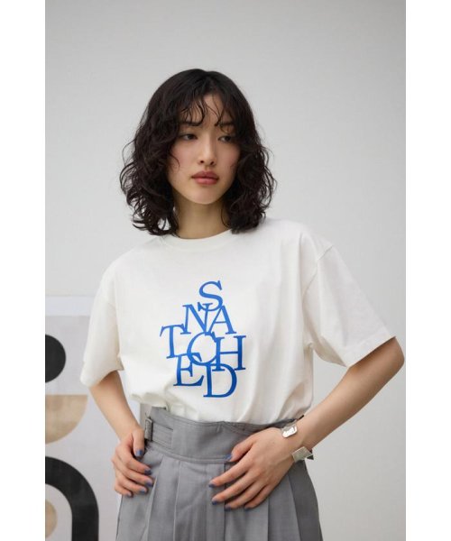 AZUL by moussy(アズールバイマウジー)/プリントロゴTシャツ/img01