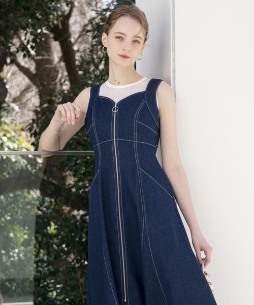 デニムジップジャンスカ(506098116) | アンドクチュール(And Couture  