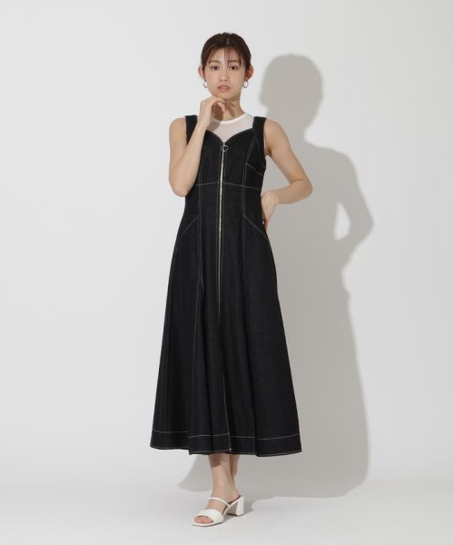 デニムジップジャンスカ(506098116) | アンドクチュール(And Couture  