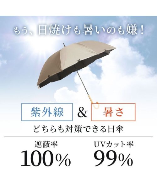 GOLD JAPAN(ゴールドジャパン)/UV99％フルール55cm晴雨兼用傘　レディース/img03