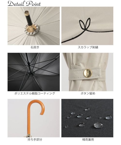 GOLD JAPAN(ゴールドジャパン)/UV99％フルール55cm晴雨兼用傘　レディース/img14